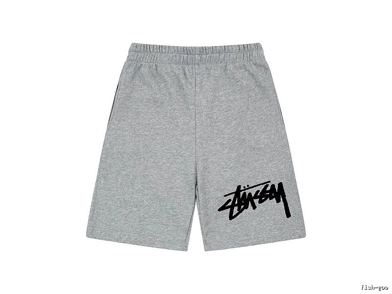 Stussy basic casual grey shorts