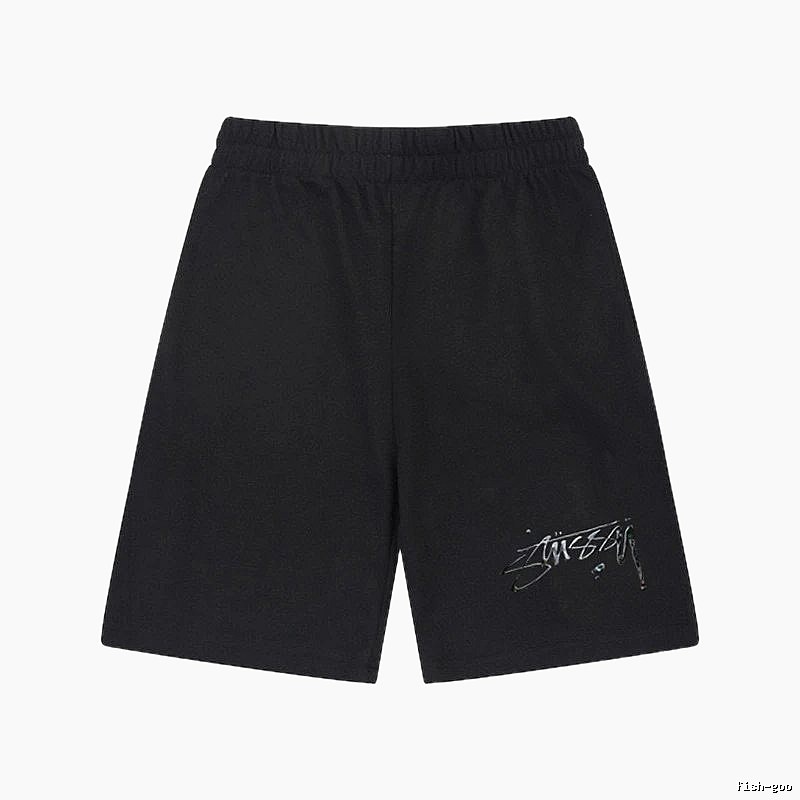 Stussy Basic Style Trendy Black Shorts