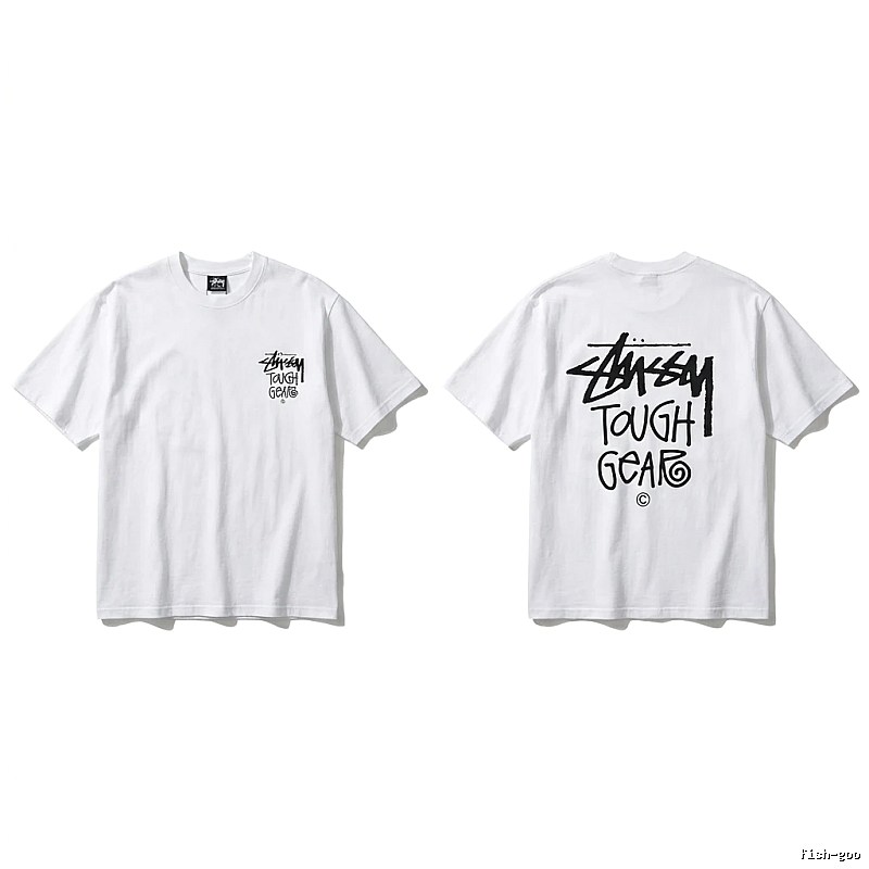 Stussy Graffiti Style White T-shirt