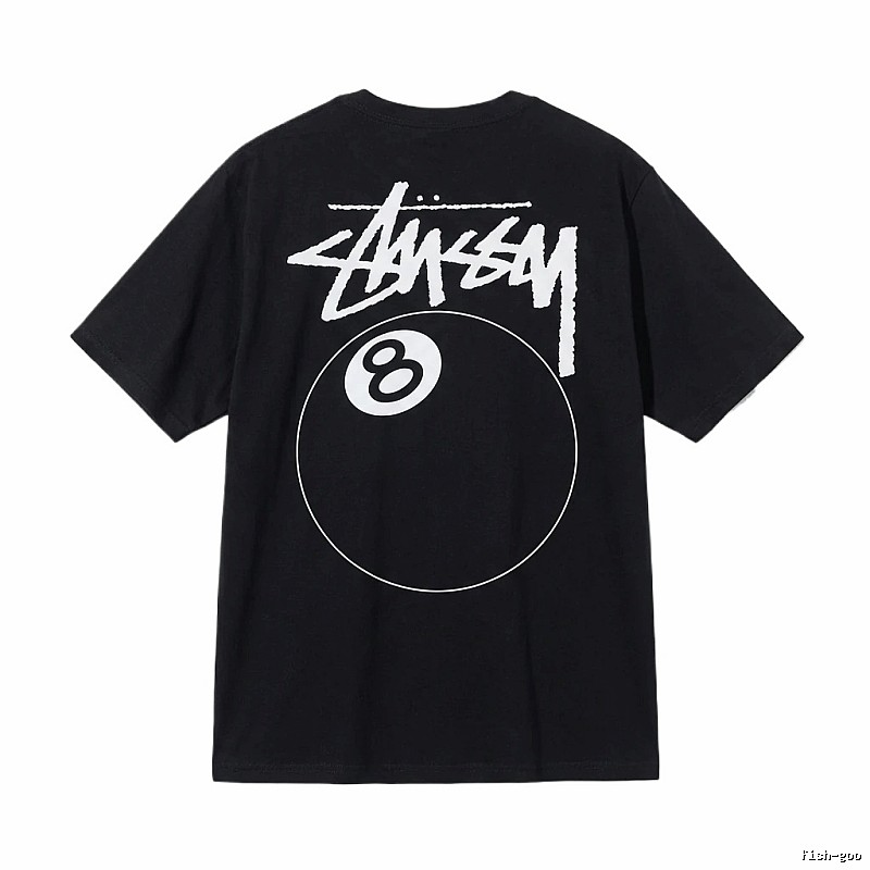 Stussy No. 8 Ball Style Black T-shirt