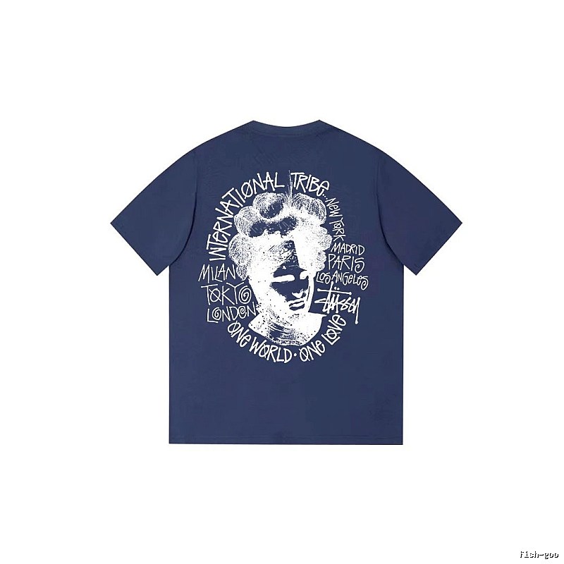 Stussy Sport Graphic T-shirt Black White Stussy for Collection Drops