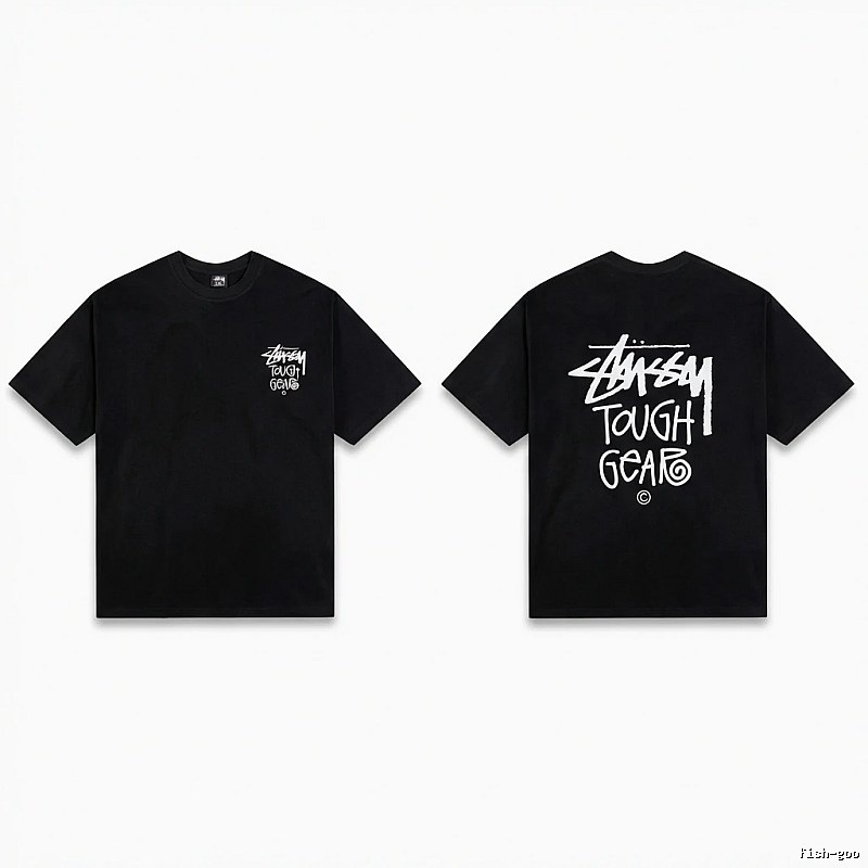 Stussy trendy and cool style black T-shirt