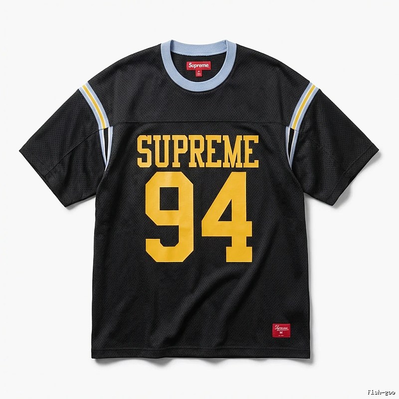 Supreme 94 Series Retro Style Black T-shirt