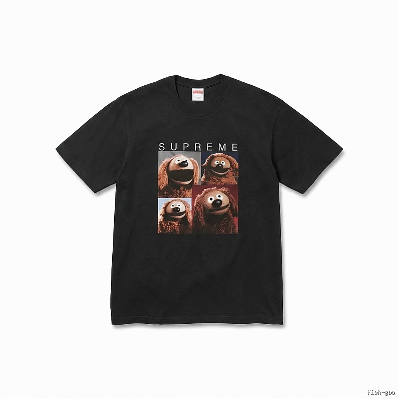 Supreme Cartoon Fun Black T-shirt