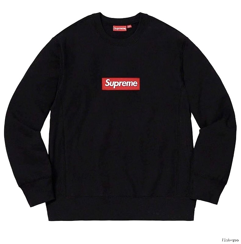 Supreme Easy Match Logo hoodie Gray Red Oversized for Everyday Use