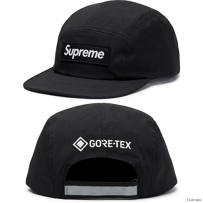 Supreme functional style black cap