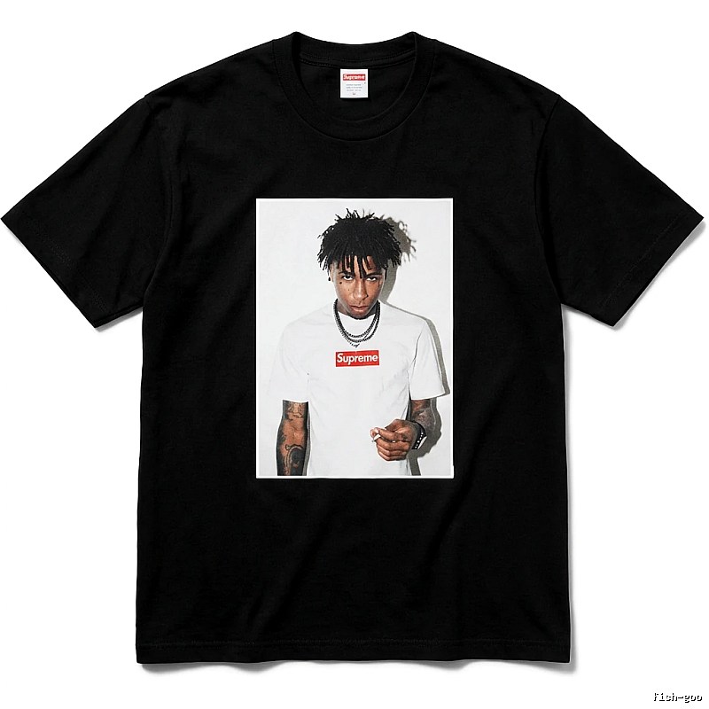 Supreme Portrait Style Black T-shirt