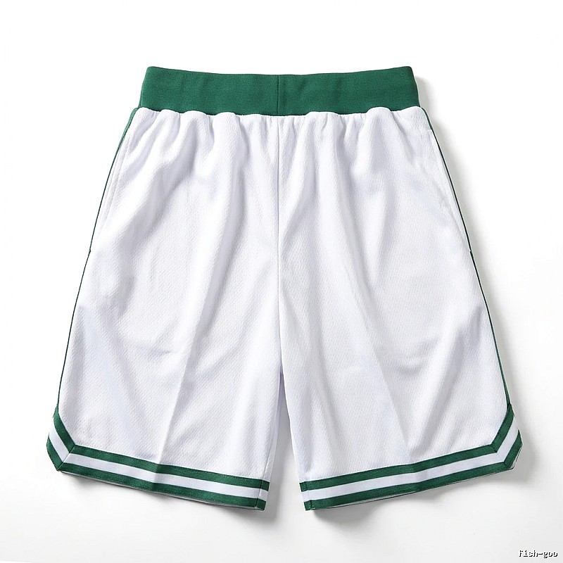 Tatum sporty white-green shorts