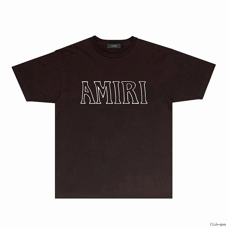 The basic black T-shirt of AMIRI