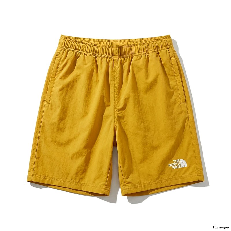 The North Face casual style yellow shorts
