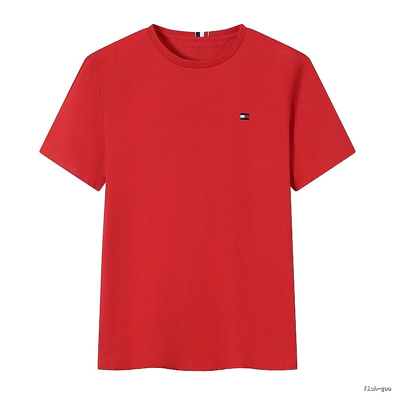 Tommy Hilfiger Red Logo T-Shirt Weekend Wear