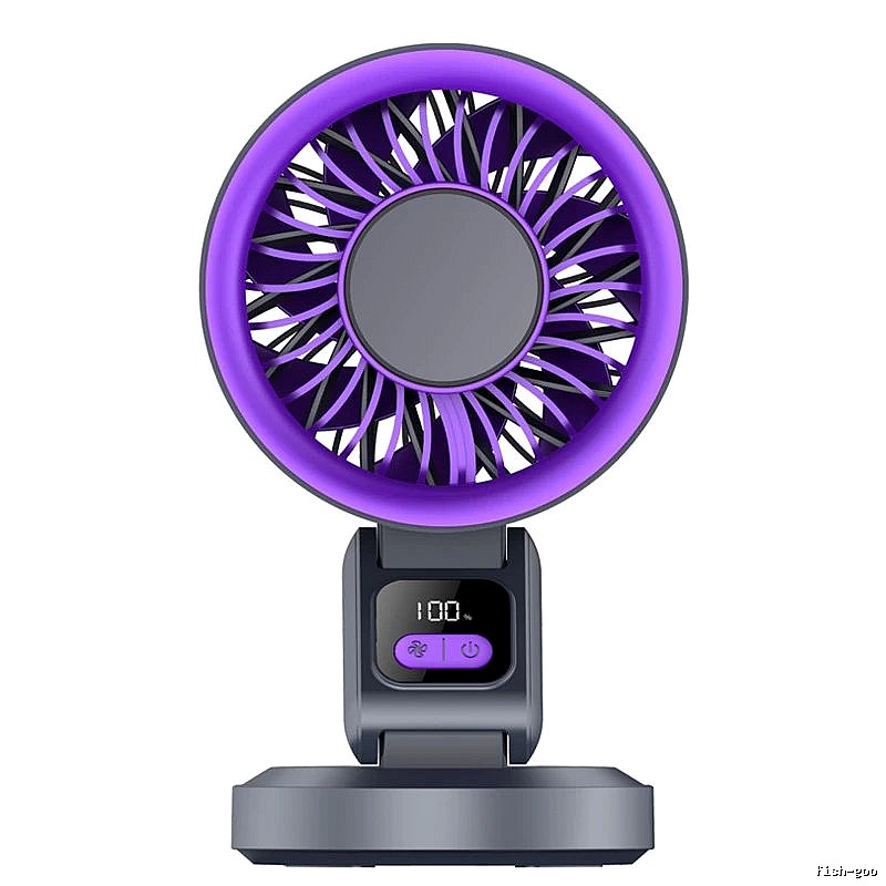 Travel Cooling Desktop Cooling Fan Gray Standard Airflow