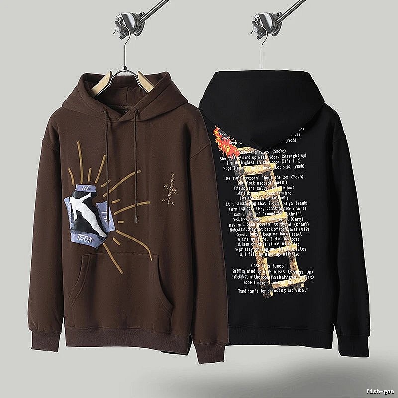 Travis Scott Sport Graphic hoodie Green Printed Graphics for Collection Drops