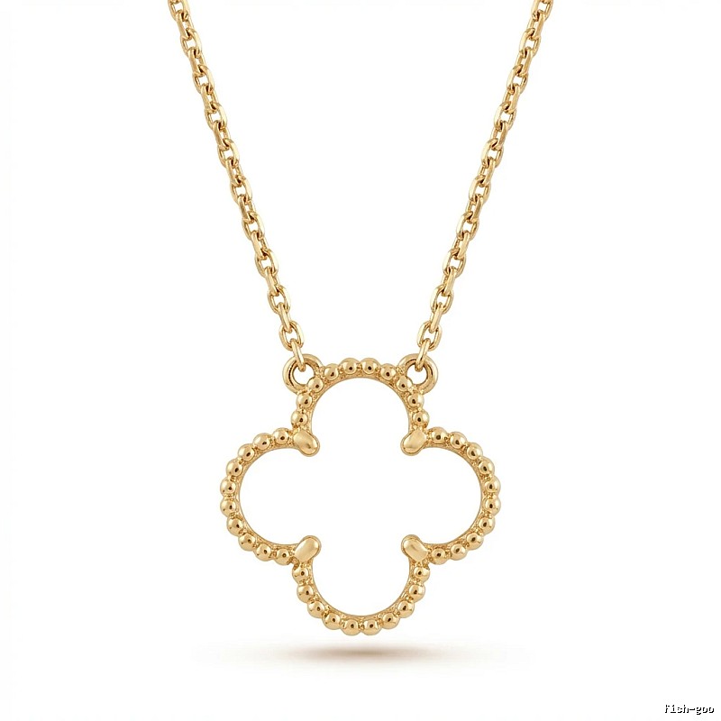 Van Cleef & Arpels Four-leaf Clover Gold Necklace