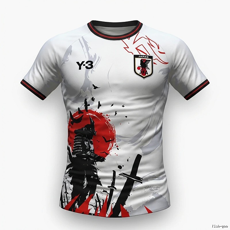 Y-3 Tokyo Ghoul Japanese Style White Short Sleeve