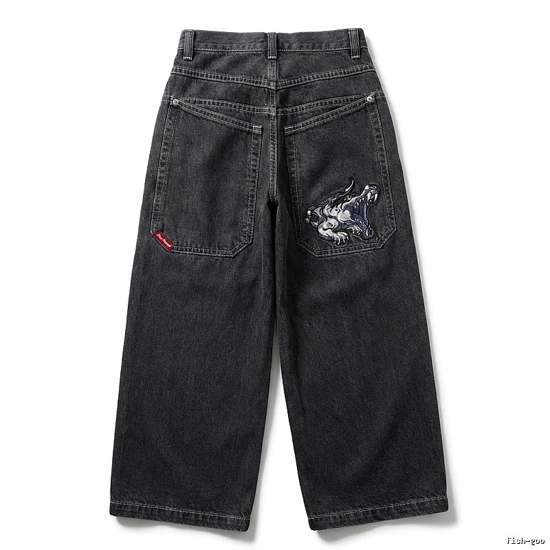 Y2K dark style jeans