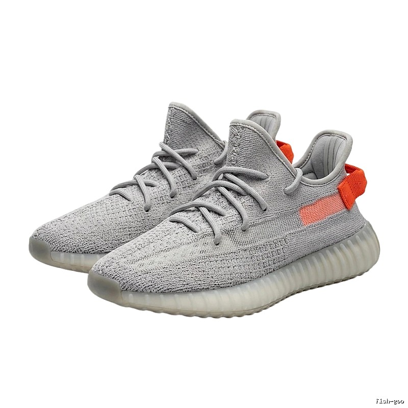 Yeezy 350 Grey-Orange Trendy Sports Shoes