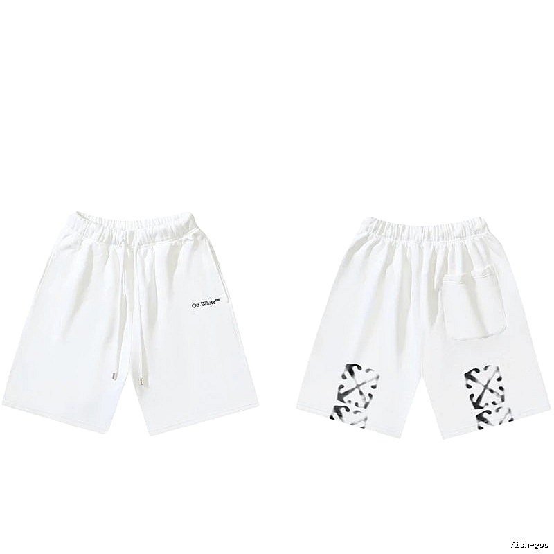 Off-White trendy and cool style white shorts